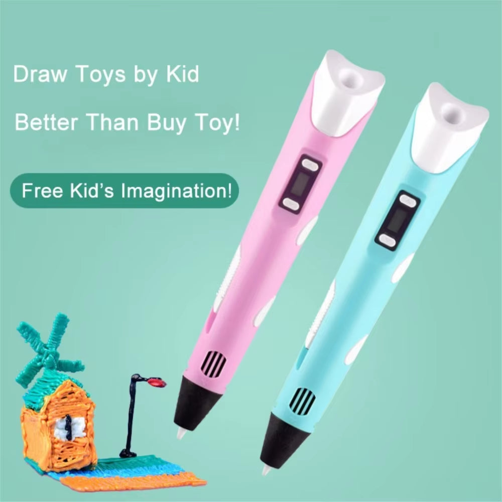 3-D pen DIY toy for girls and boys, christmas gift
